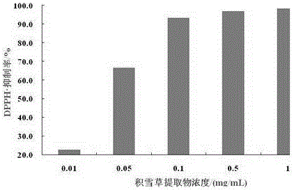 Herba centellae extract with anti-inflammation and anti-sensitivity effects and application thereof