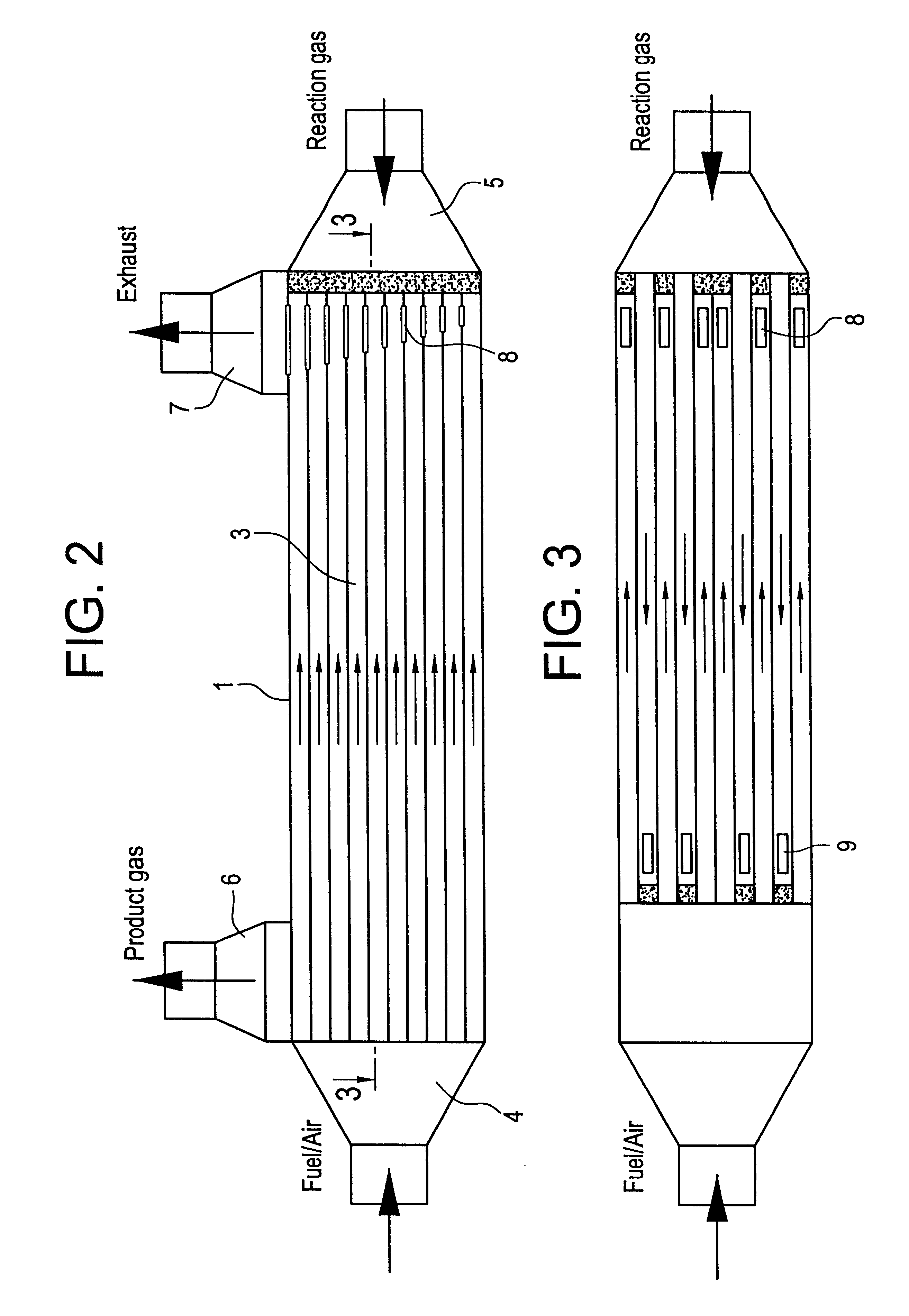 Reactor for performing endothermic catalytic reactions