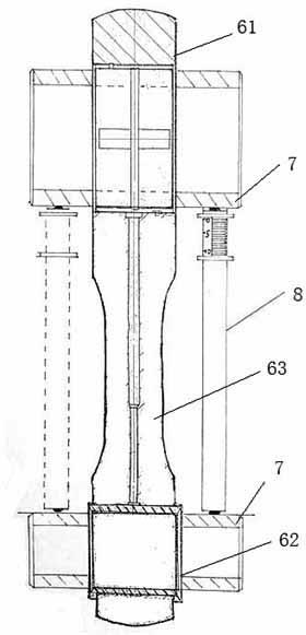 A compressor connecting rod parallelism measuring instrument