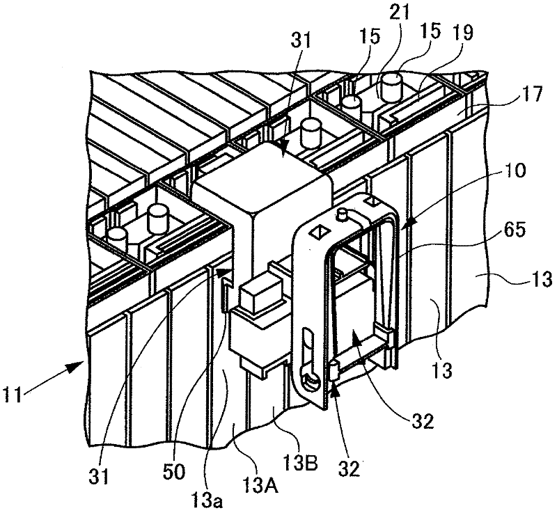 Power source circuit shut off apparatus