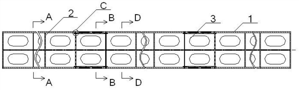 A method of manufacturing a long cylindrical mold structure