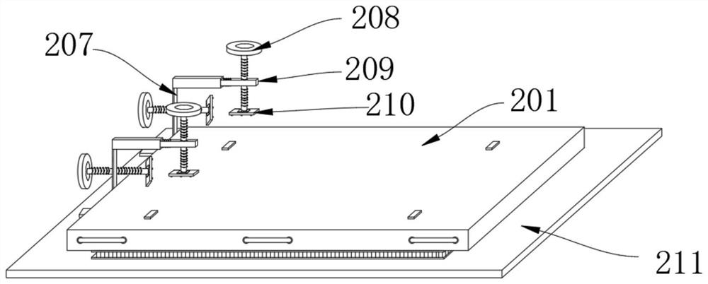 A metal mold bevel cutting device with multi-directional adjustment function