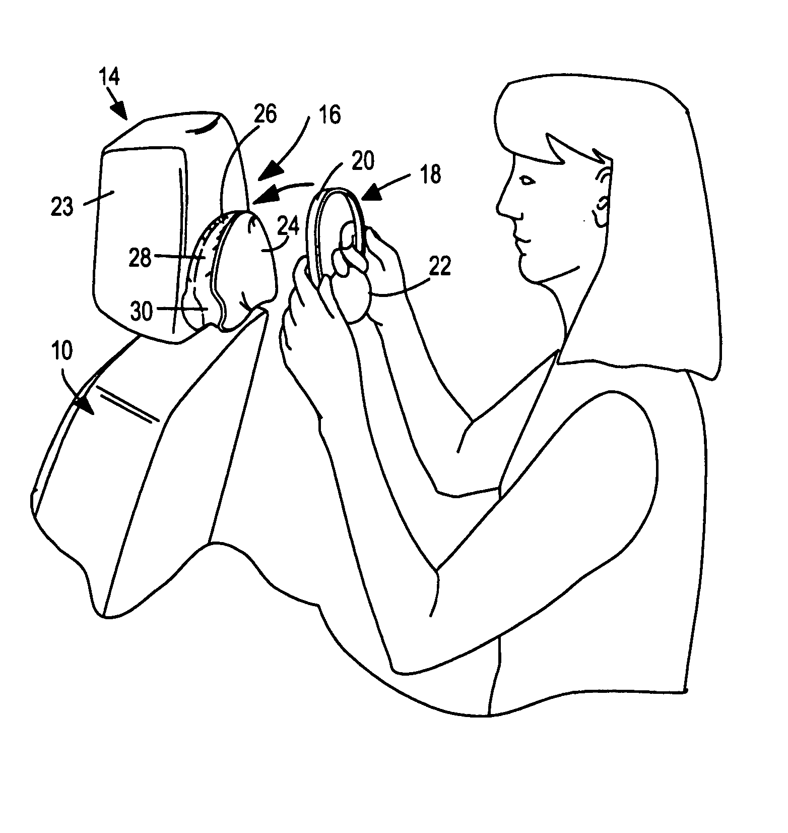 Vehicular packaging system for headphone devices