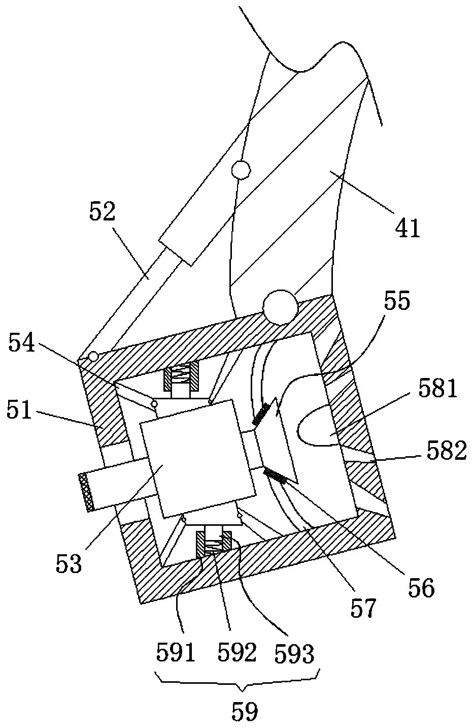 Vertical feeding type vertical circular sawing machine