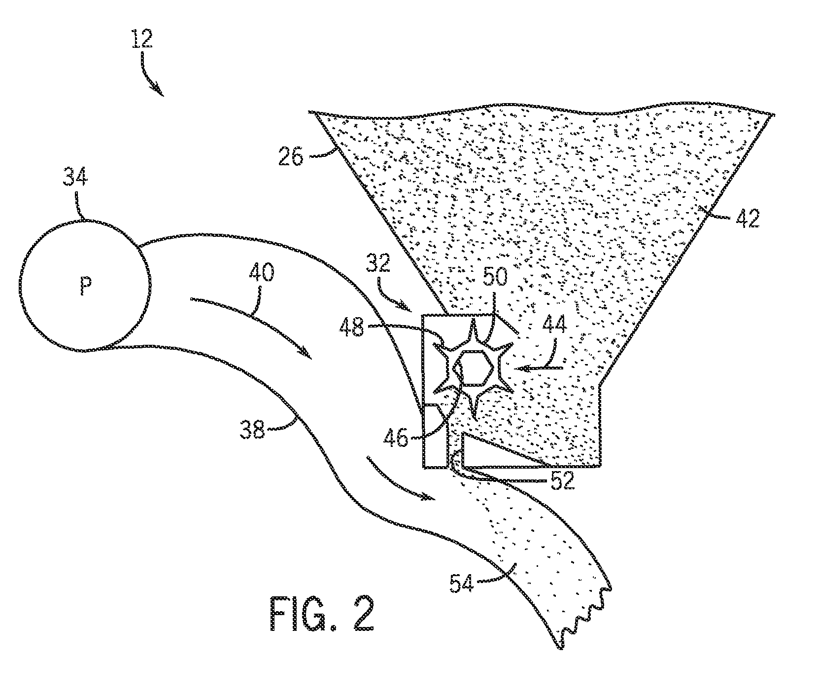 System and method for measuring product flow to an agricultural implement