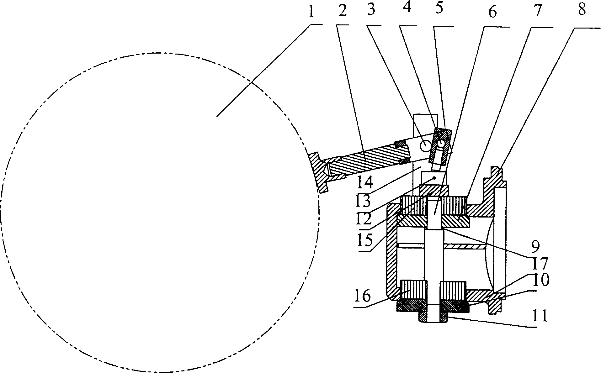 Lever and floating steam trap of balanced and two-valve seat