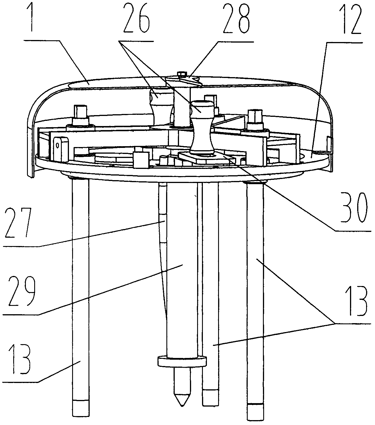 Controllable oiling device for roadside wheel track of railway