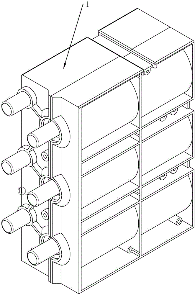 A modular permanent magnet circuit breaker