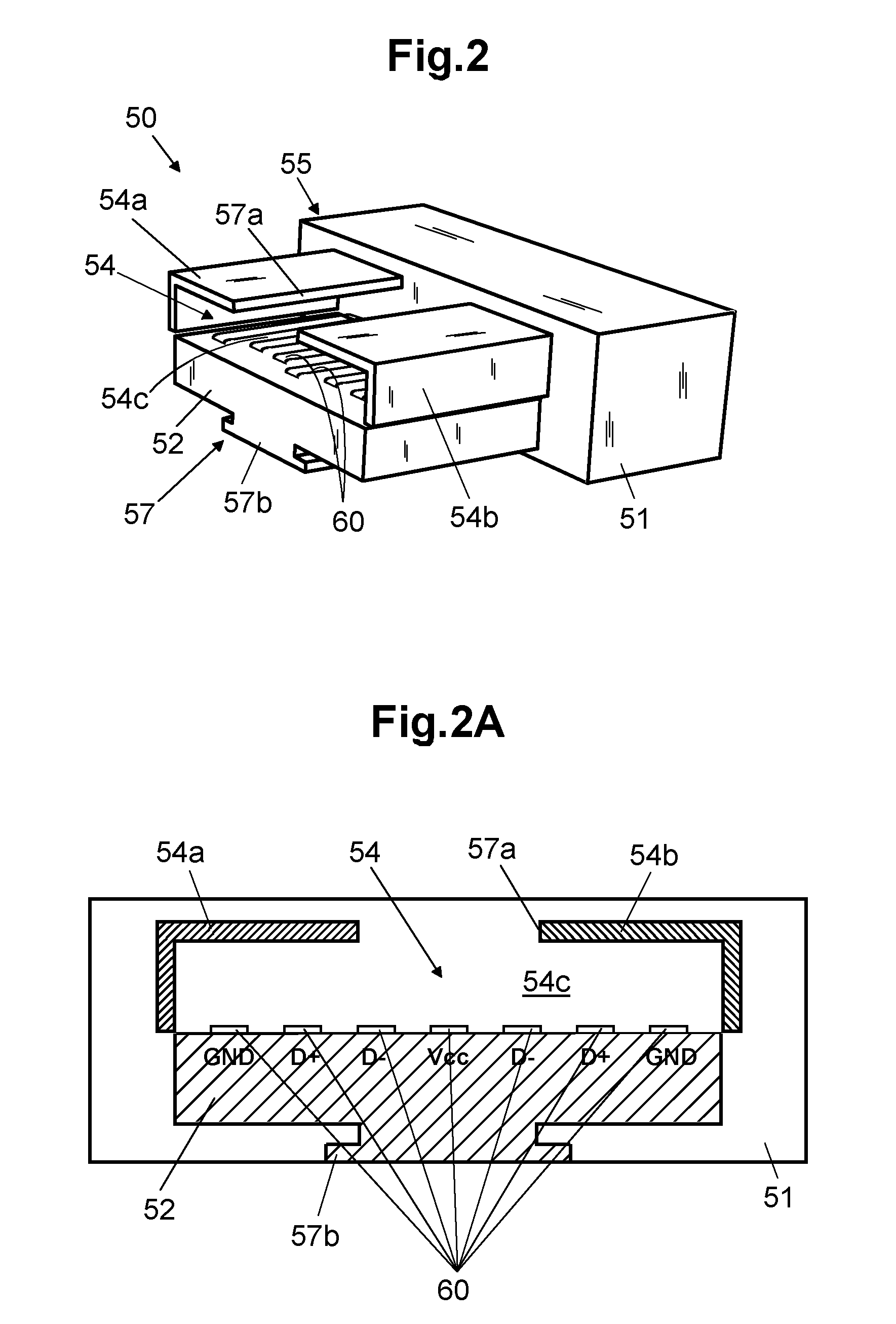 Payment card, related reading device and bracelet comprising the payment card