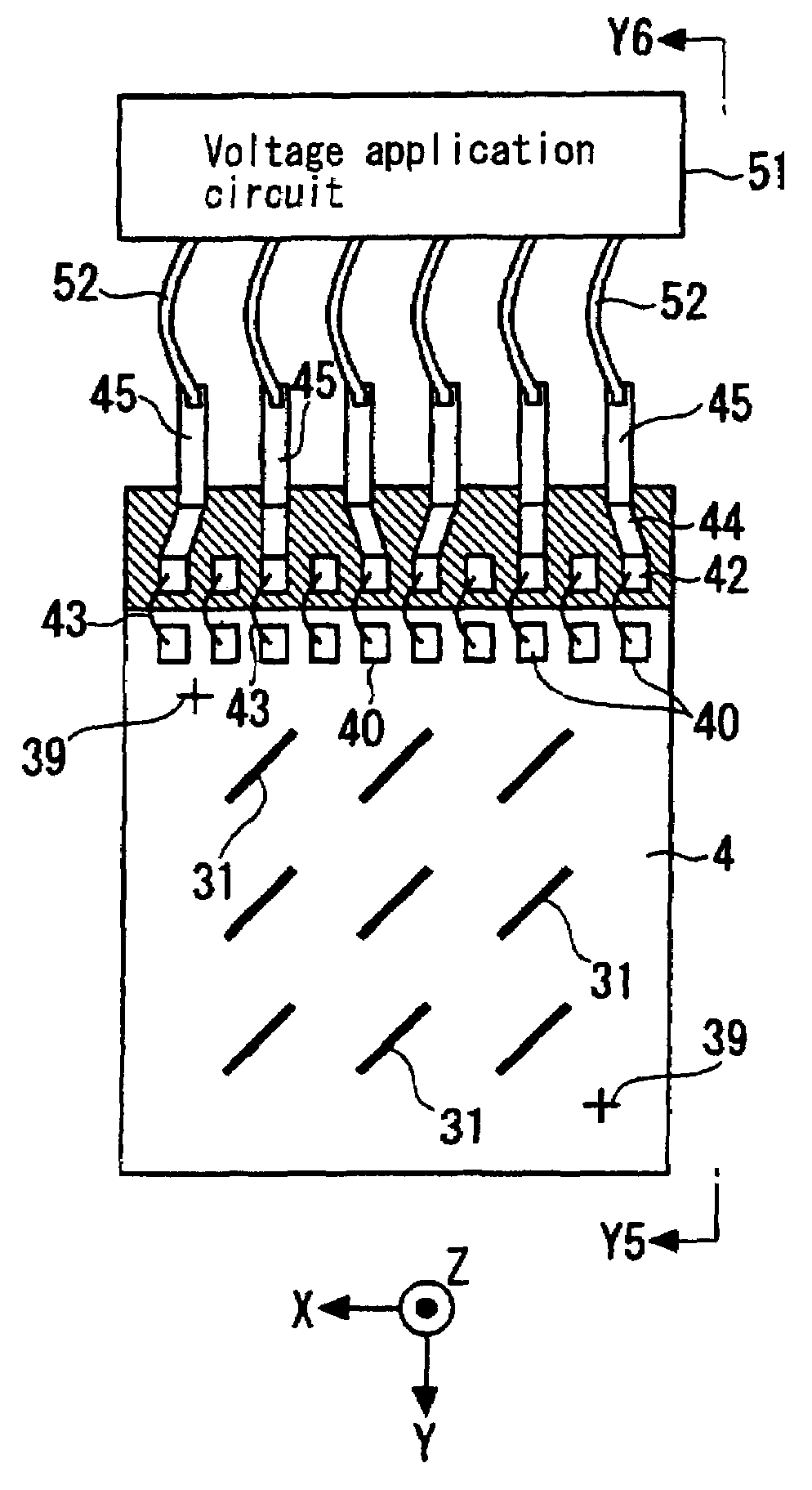 Light-beam switching/adjusting apparatus and manufacturing method thereof
