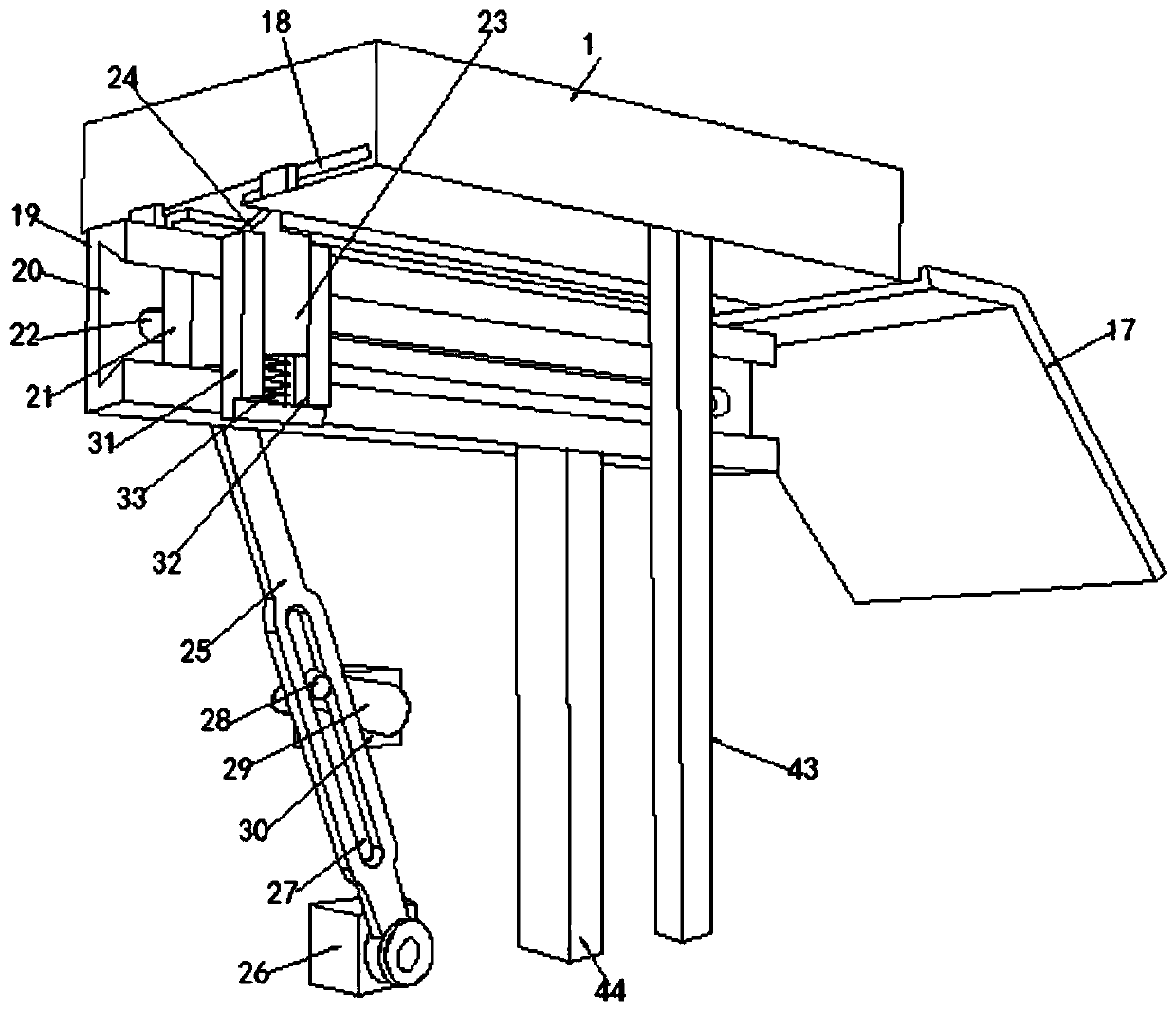 3D printer with function of continuous feeding