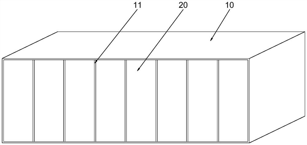 Combined energy storage monomer, energy storage cluster and energy storage device