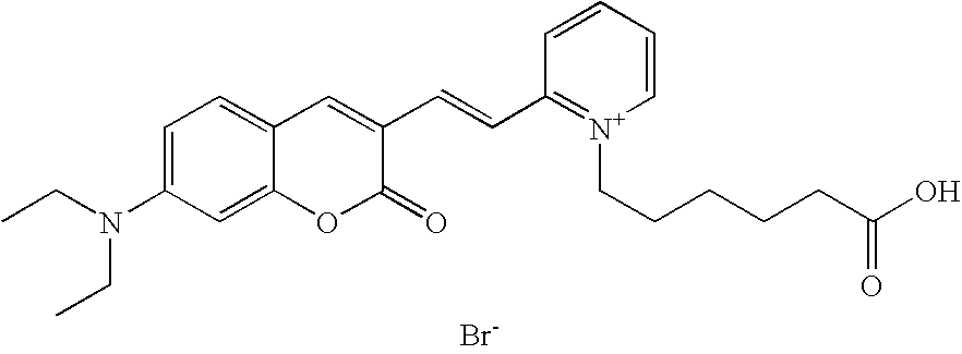 Compound, especially marker-dye on the basis of polymethines