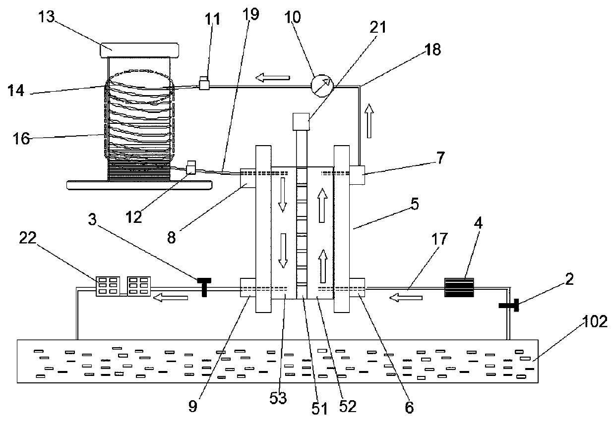 Thermal photovoltaic power generation and comprehensive utilization system utilizing chimney waste heat