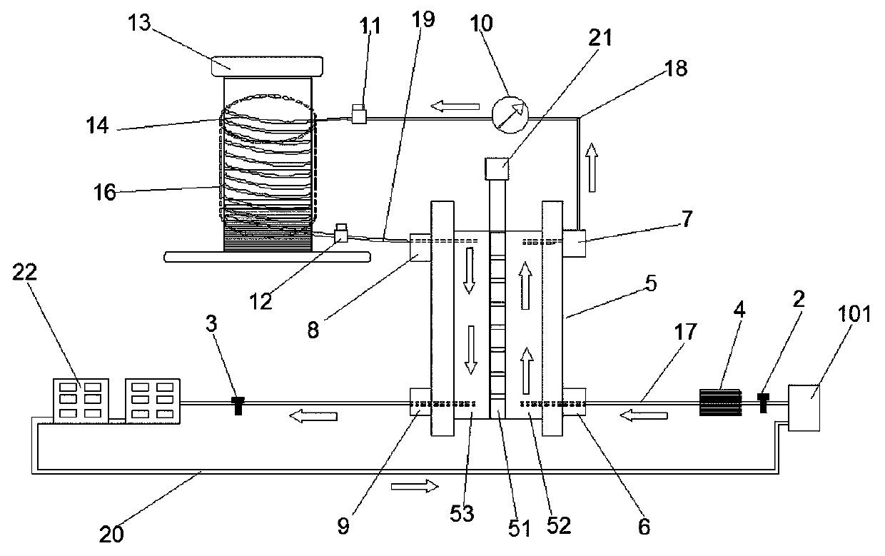 Thermal photovoltaic power generation and comprehensive utilization system utilizing chimney waste heat