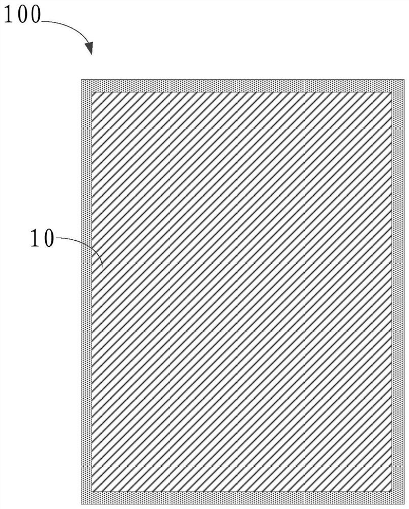 Pixel arrangement structure and display panel