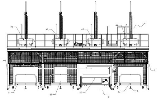 Carpet forming production line