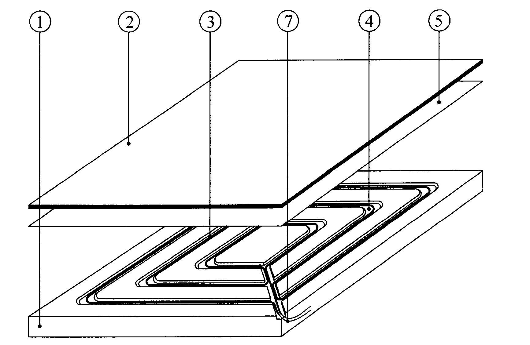 Spontaneous-heating plate