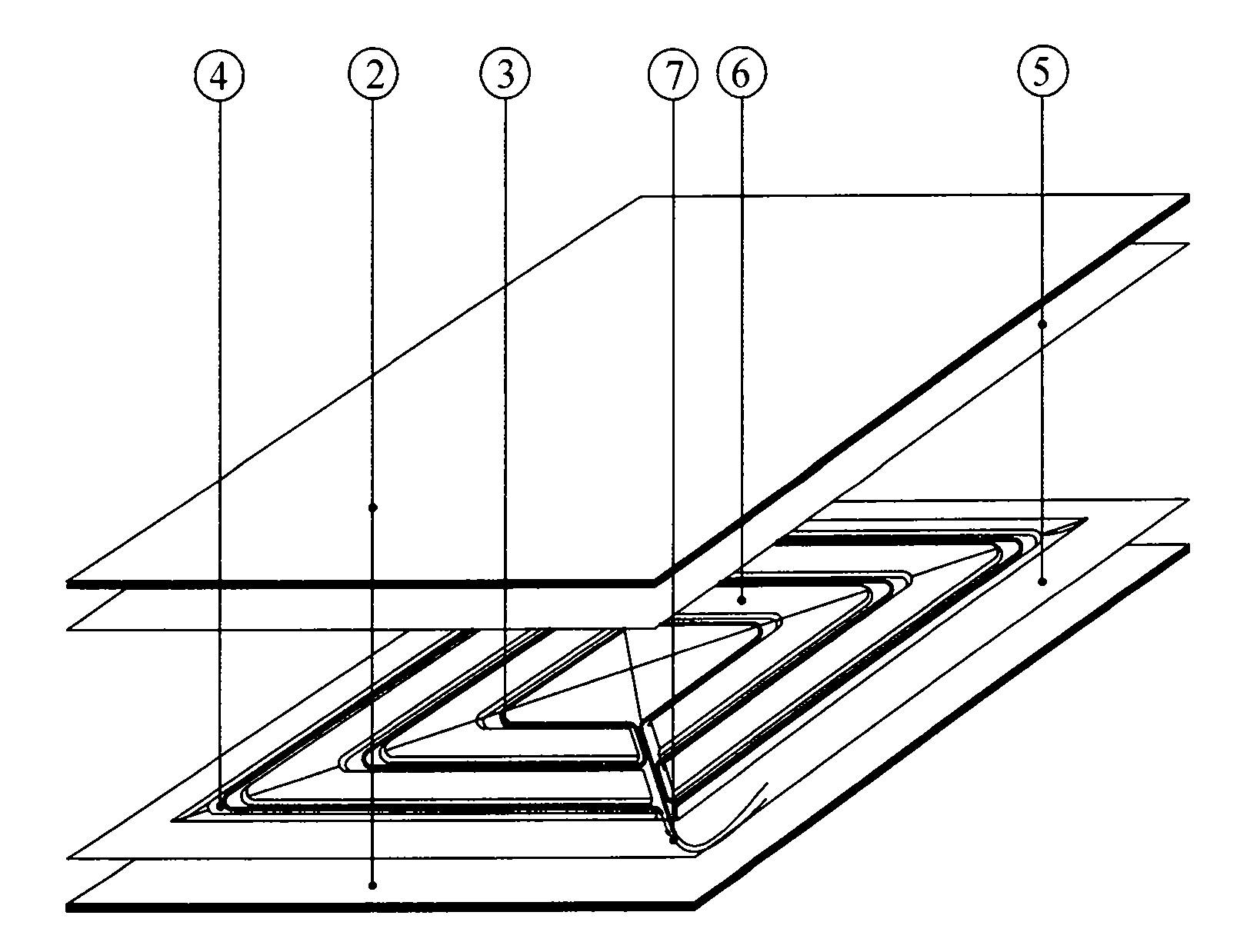 Spontaneous-heating plate