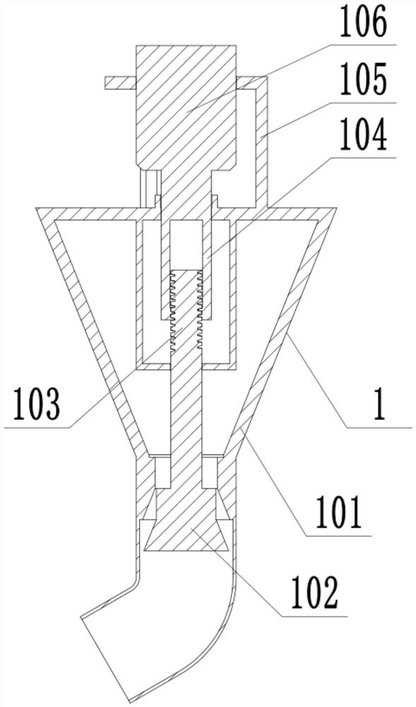 Clinical atomization medicine spraying device for respiratory medicine department