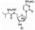 Pharmaceutical composition containing 5'-Ara-C-O-amino ester