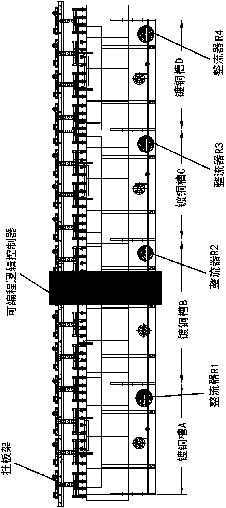 Computer readable storage medium and vertical continuous pulse electroplating line applying computer readable storage medium