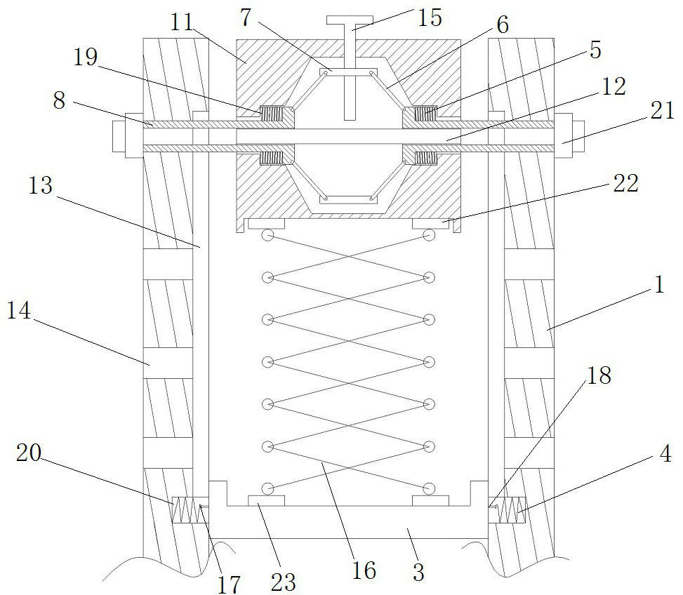 A protective fence for house construction