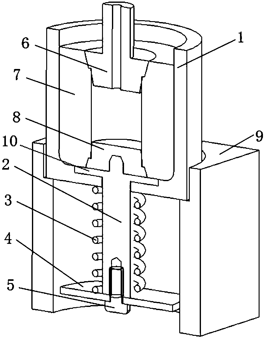Stator winding glue filling device and glue filling method thereof