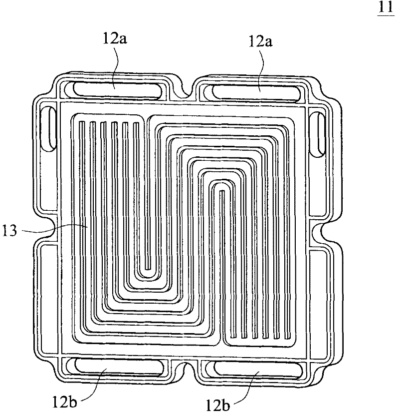 Design method for main runner of fuel cell stack and fuel cell stack structure