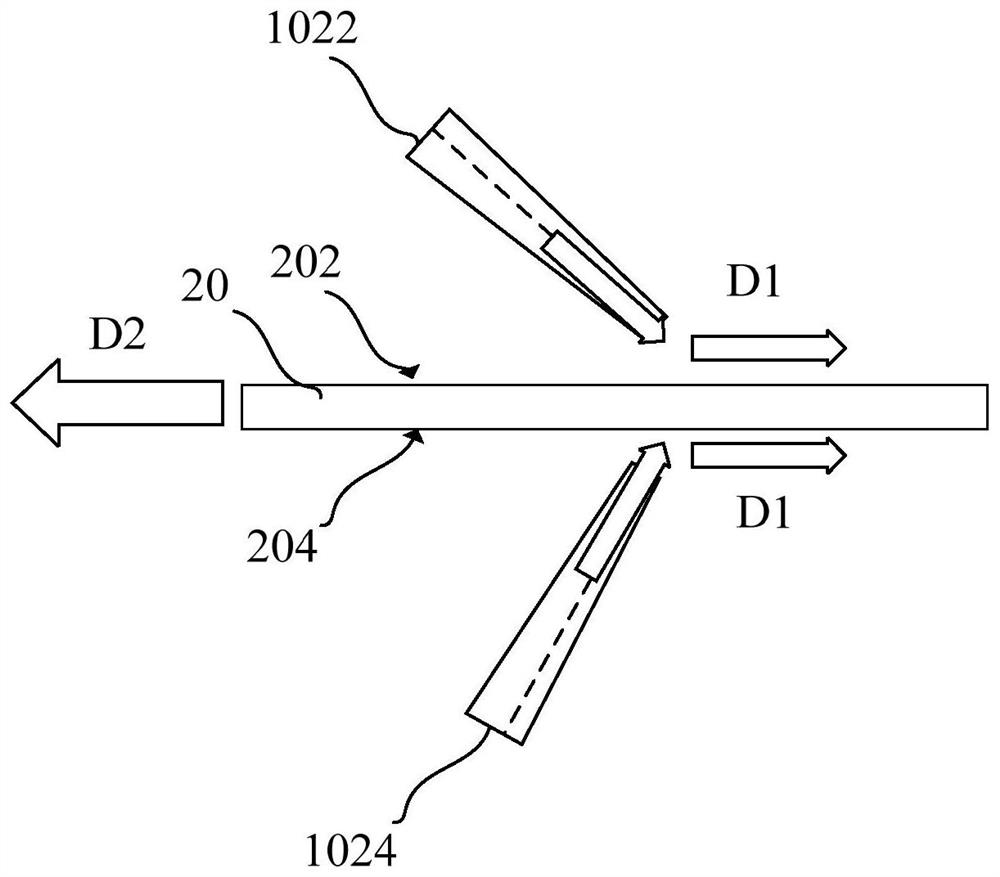 Air Knife Device for Drying Substrates