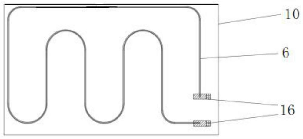 Heating and infrared anti-reflection type structural member, as well as machining method and application thereof