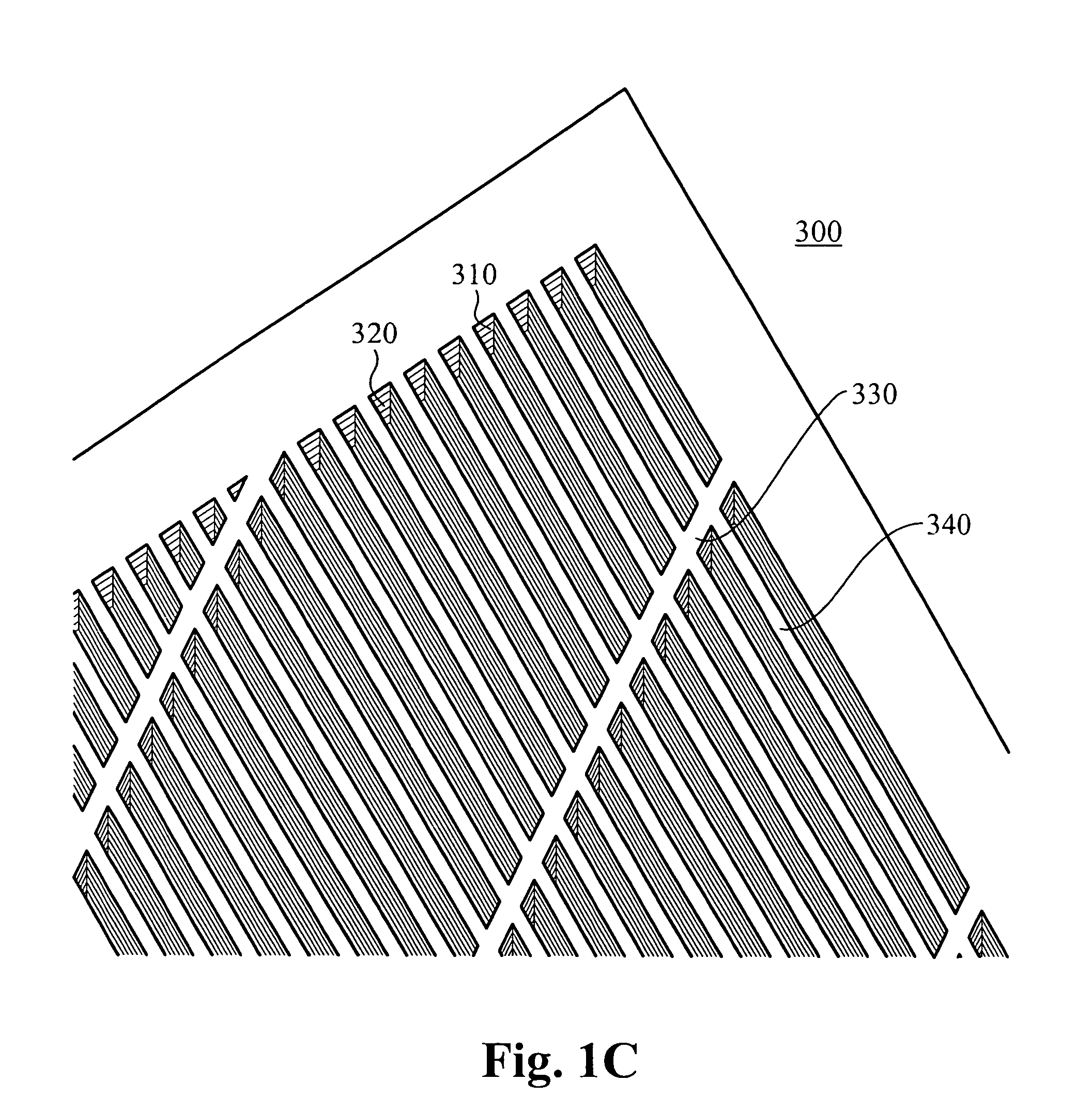 Method of fabricating high surface to volume ratio structures and their integration in microheat exchangers for liquid cooling system