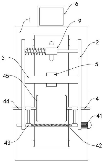 A cutting and conveying device for architectural glass