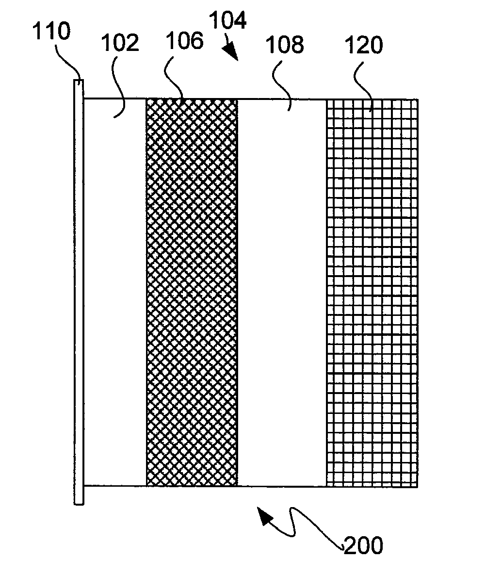 Protected lithium electrodes having a porous electrolyte interlayer and associated battery cells