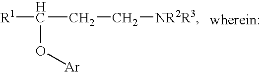 Novel aryloxypropanamines