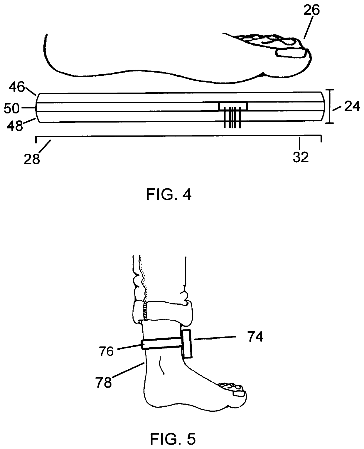 Passive multiple foot sensor insole real-time feedback device