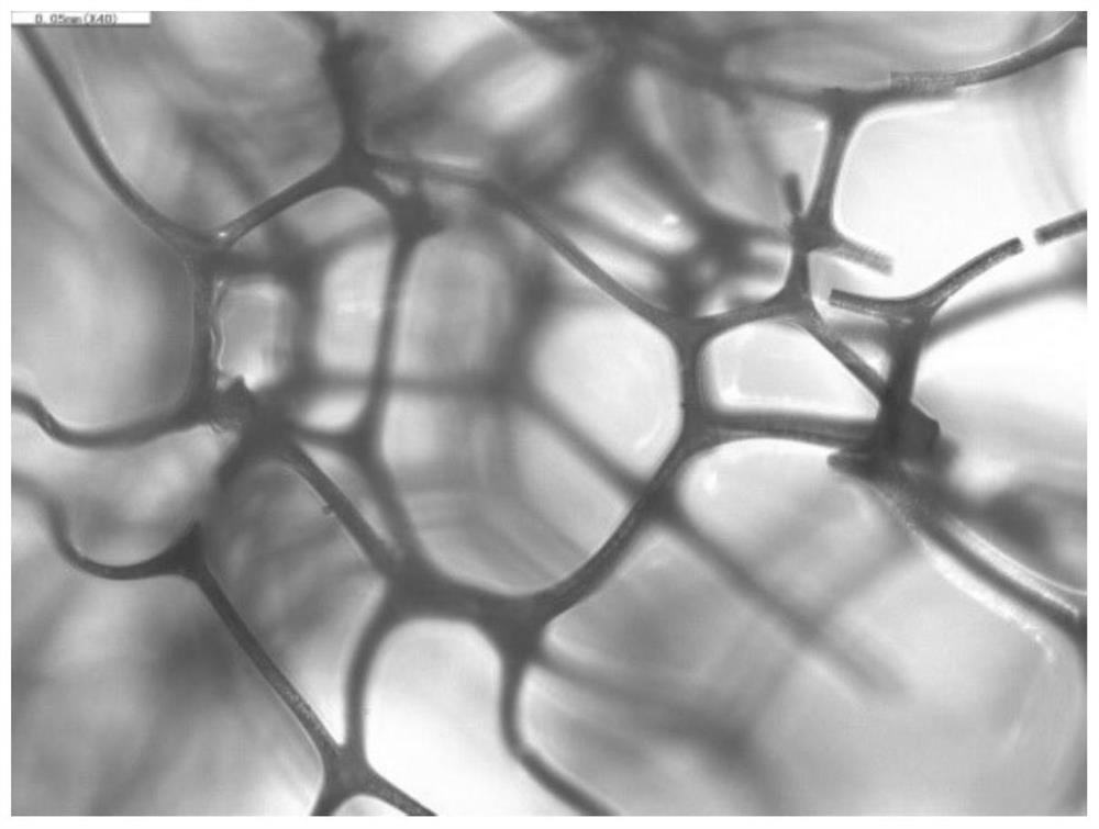 Preparation method of high-temperature-resistant flame-retardant polyimide modified melamine oil-absorbing foam