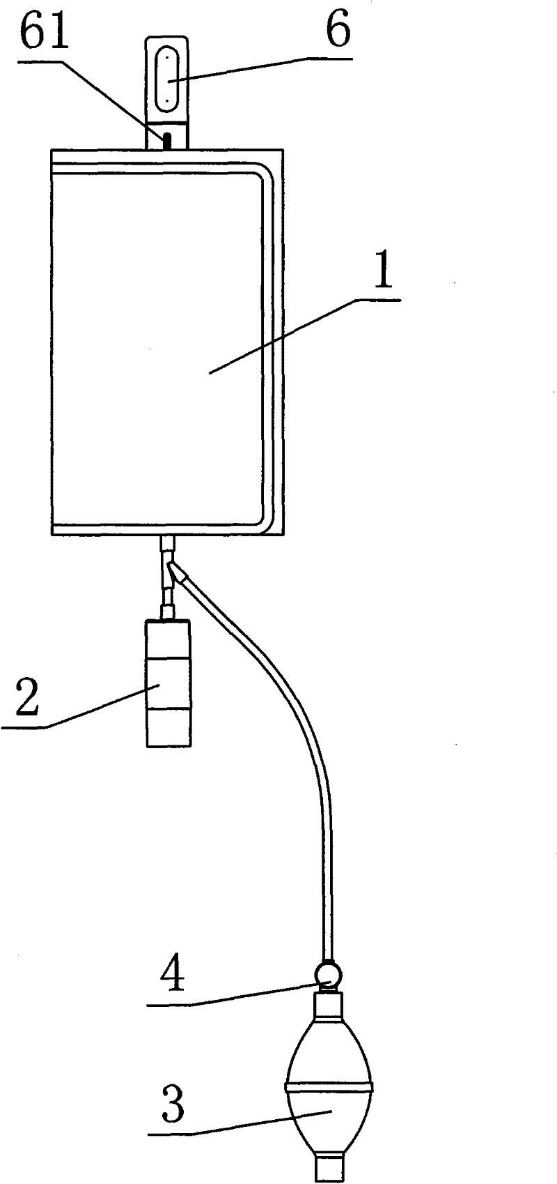 Blood transfusion and infusion pressurization method and device for implementing same