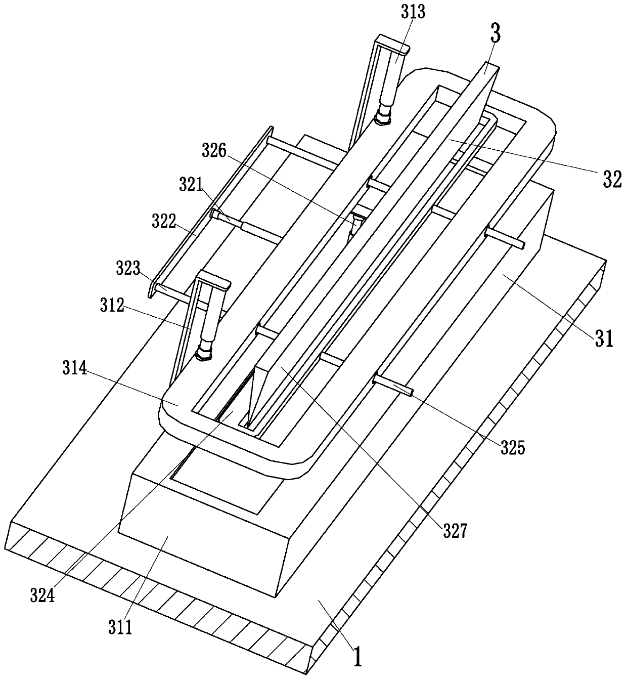 A kind of woven bag automatic production equipment and its production method