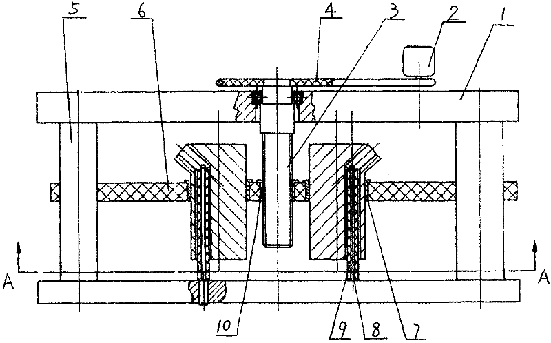 Pore burr removing device