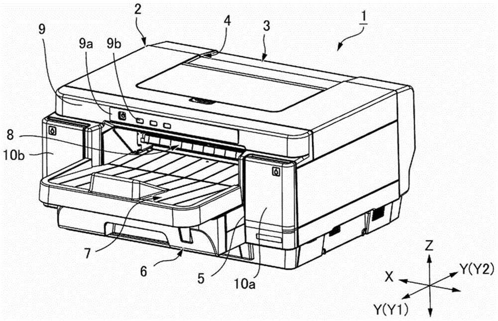 Control method of a serial printer, and serial printer