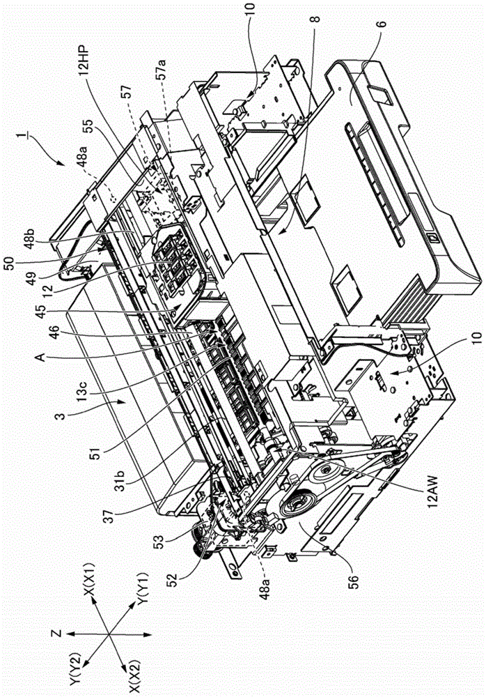 Control method of a serial printer, and serial printer