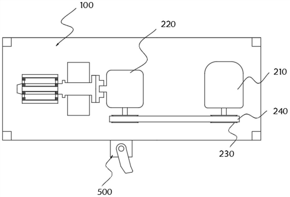 Small cantilever type intelligent drum machine