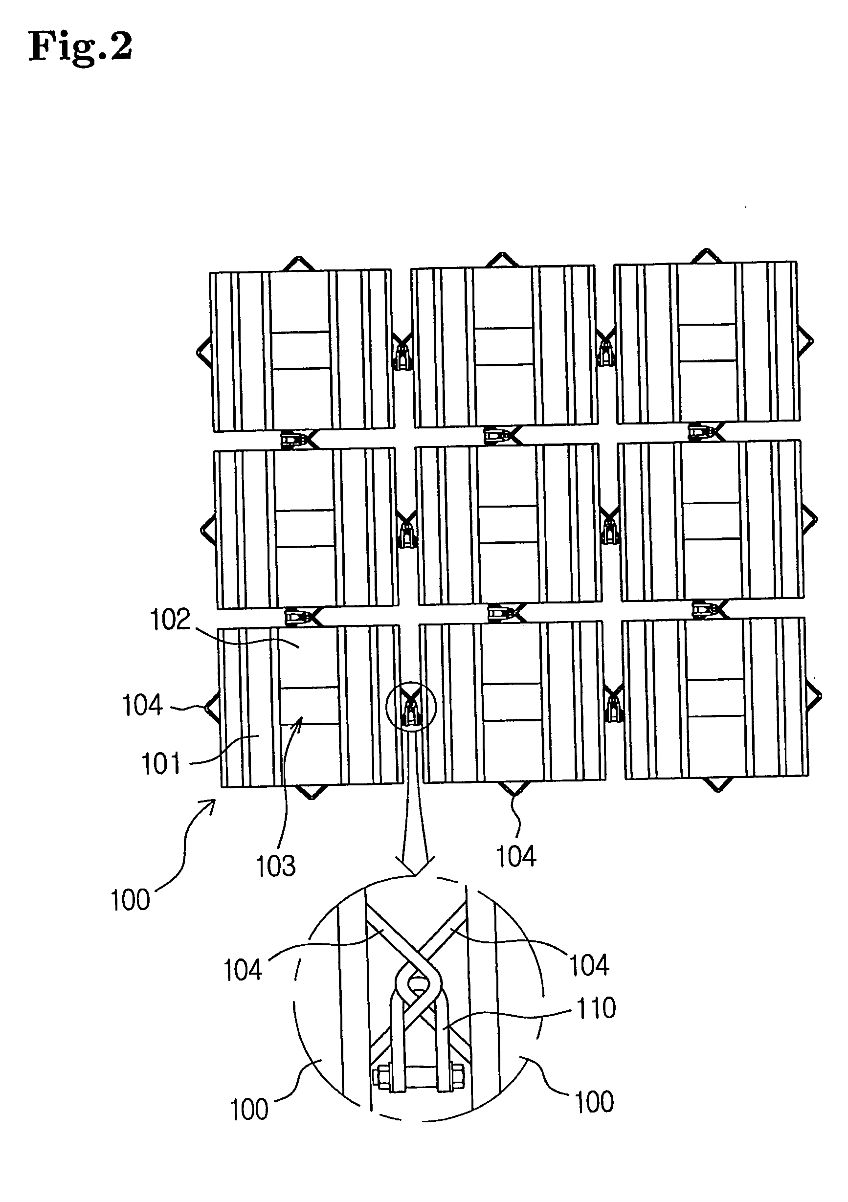 Method for contructing check dam or fire prevention dam using gear-type block