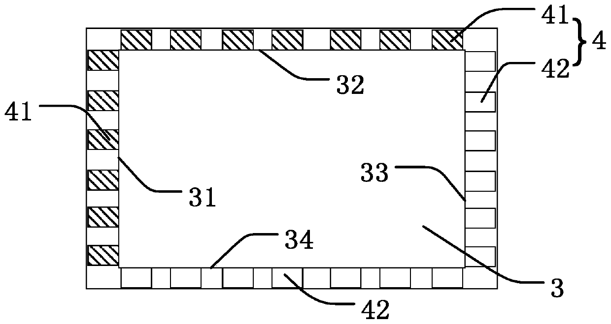 Infrared touch display device