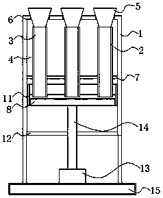 Tubular thermoplastic recycling device