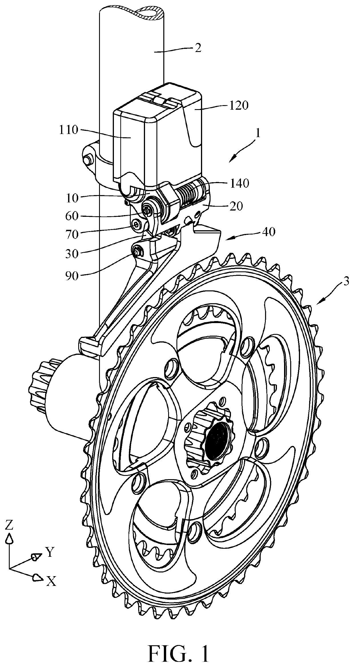 Bicycle front derailleur and bicycle rear derailleur