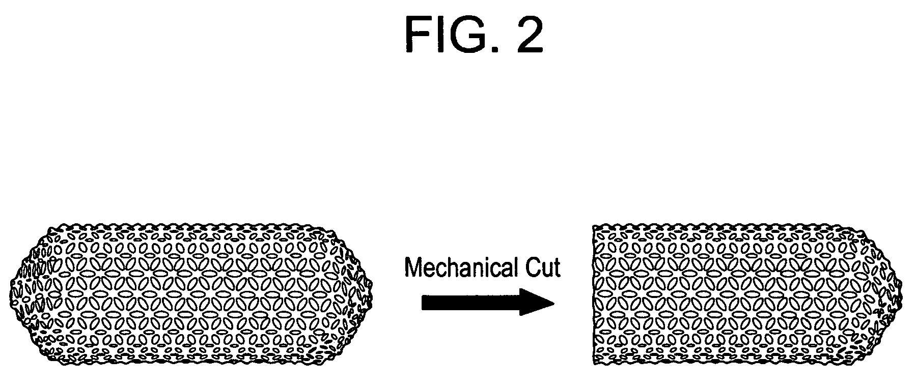 Method for mechanically chopping carbon nanotube and nanoscale fibrous materials