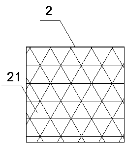 Special waste gas filtering tool for preparing green starch packaging membrane