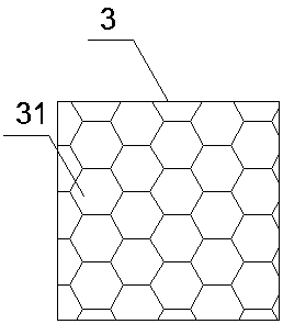 Special waste gas filtering tool for preparing green starch packaging membrane